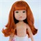 Кукла Грета б/о, рыжая с зелеными глазами, 35 см, Berjuan - фото 9383
