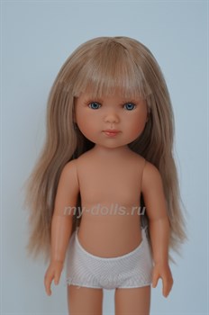 Кукла Карлота блондинка с челкой Vestida de Azul - фото 10083