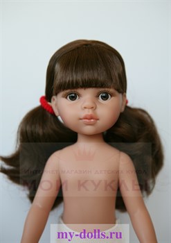 Кукла Кэрол с хвостиками б/о, 32 см , Паола Рейна - фото 7025