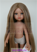 Кукла Карла без одежды, 32 см ( без челки, глаза серо-голубые, волосы до щиколоток, пробор прямой), Паола Рейна