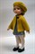 Кукла Карла в желтом пончо, 32 см, Паола Рейна - фото 6152