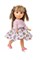 Кукла Люси, блондинка в платье с розовой кофтой, 22 см, Berjuan - фото 7480